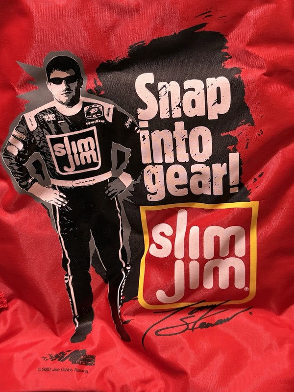 Tony Stewart 2007 Slim Jim Insulated Cooler With Side Pockets
