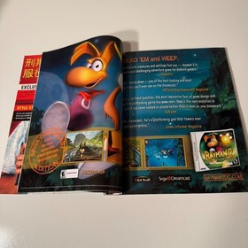 Official Dreamcast Magazine Issue 7: September/October Tony Hawk Vtg No Disc