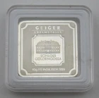 Geiger Edelmetalle 10 gram .999 Silver Square Bar - Item#374