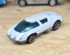 Redline 1970 Hot Wheels Crew Car White 1:64 Diecast Car Mattel HK Vintage