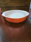 Vintage Pyrex Casserole Dish 221 Flamingo Pink 8” Round