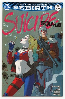DC Comics Suicide Squad (2016) #1 Middleton Variant Ltd Ed 3000 Jim Lee VF+ 8.5