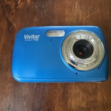 Vivitar ViviCam 7122 7.1MP Digital Blue Tested Works 1