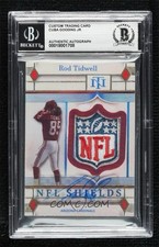 Cuba Gooding Jr. Rod Tidwell NFL Shield Signed Auto Custom Card 1/1 BAS