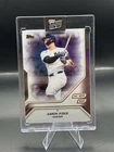 2025 Topps Now MLB MVP Collection Aaron Judge 2025 AL MVP Purple Foil /75 #43