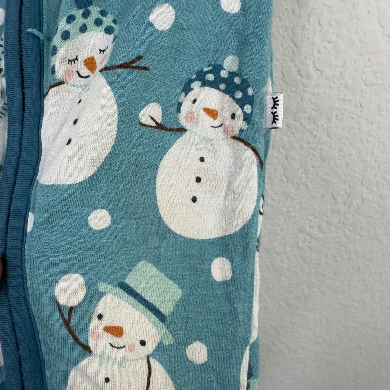 Little Sleepies 2PC Pajama Bundle 12-18M Bamboo Birthday Animal Panda Snowman