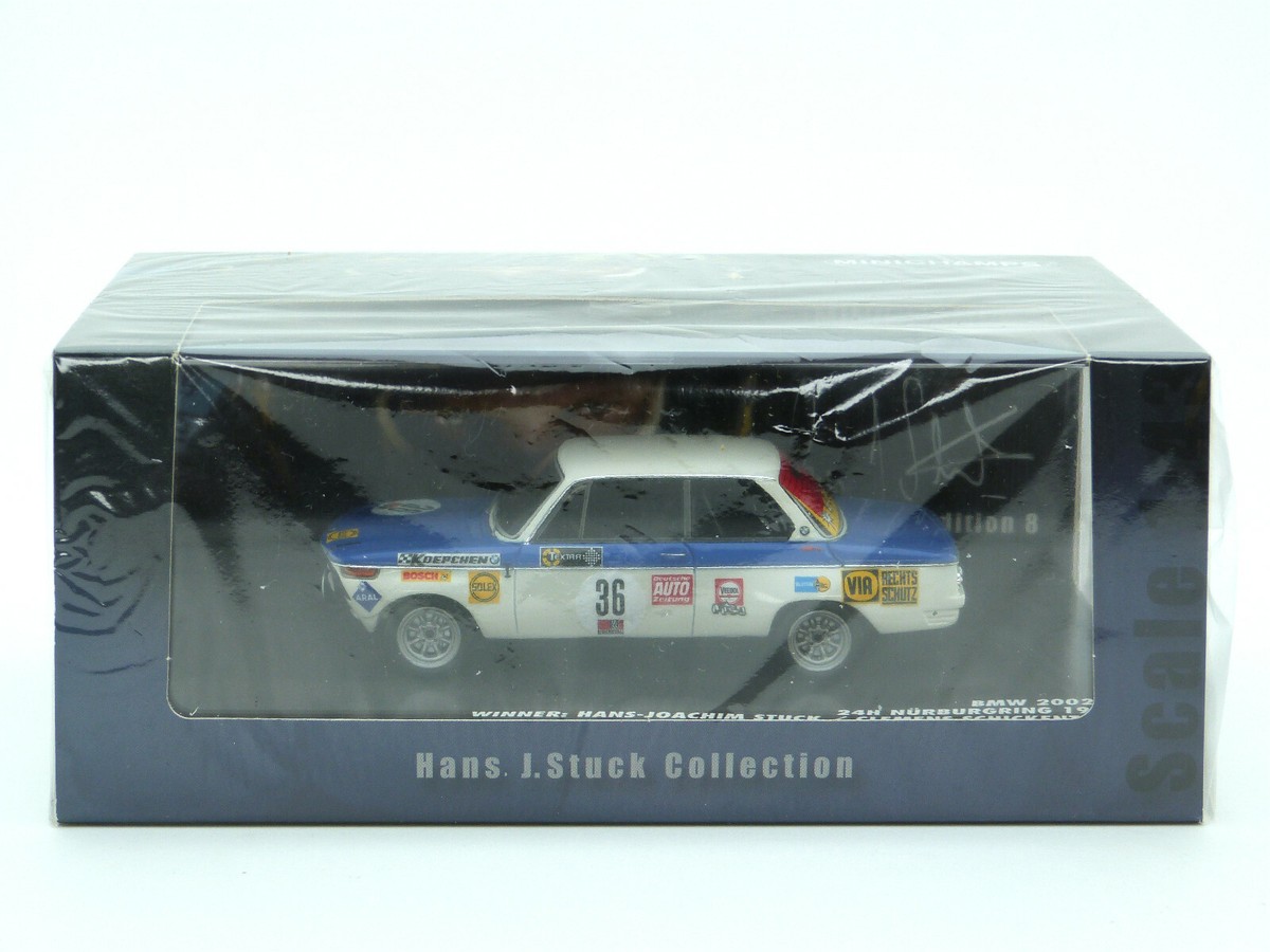 MINICHAMPS BMW 2002ti 24h Nürburgring 1970 Stuck 1 43