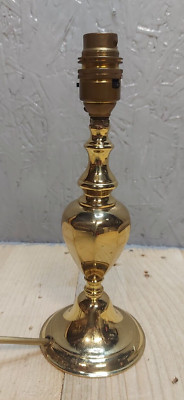 Vintage Messing Tischlampe Kerzenständer Stil massiv Messing Tisch Nachttischlampe