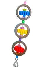 3641 Ring Gear Bird Toy Parrot Cage Toys Cages Parakeet Conure Cockatiel Budgie