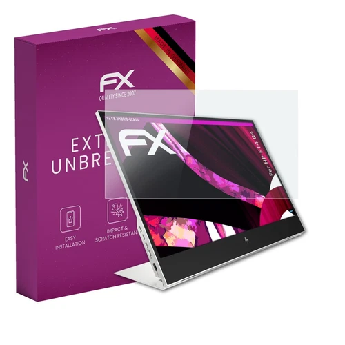 atFoliX Glass Protective Film for HP E14 G4 Glass Protector 9H Hybrid-Glass