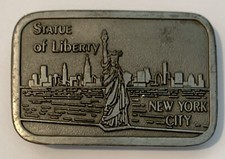 STATUE OF LIBERTY  New York City HIT LINE Belt Buckle
