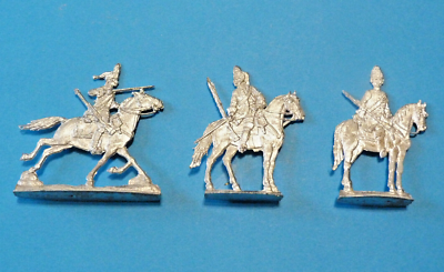 Figurines En étain Zinnfiguren - Guerre De Sept Ans - Lot De 12 Cavaliers Prussiens (30mm)