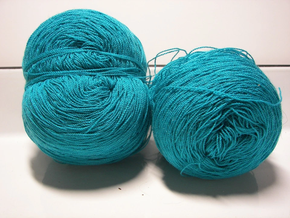 Lote de dos pasteles: ~ Sin marca ~ Rayón y lana encaje/dedos Wgt hilo ~ Tú eliges Foto 2 de 4