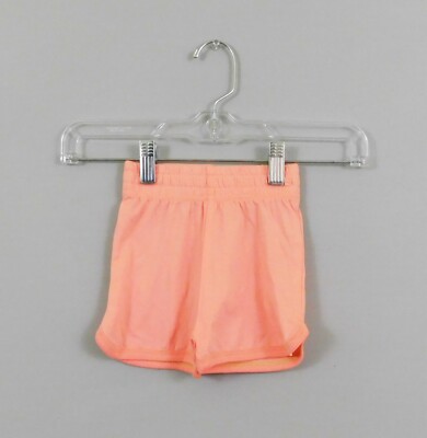 Burt's Bees Baby Girl Shorts, Size 3-6 Months, Peach, Pink, New