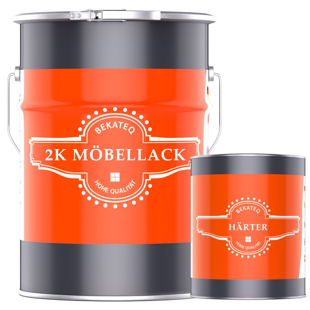 2K PU Versiegelung Farblos 1kg Glänzend Für Außen & Innen I UV