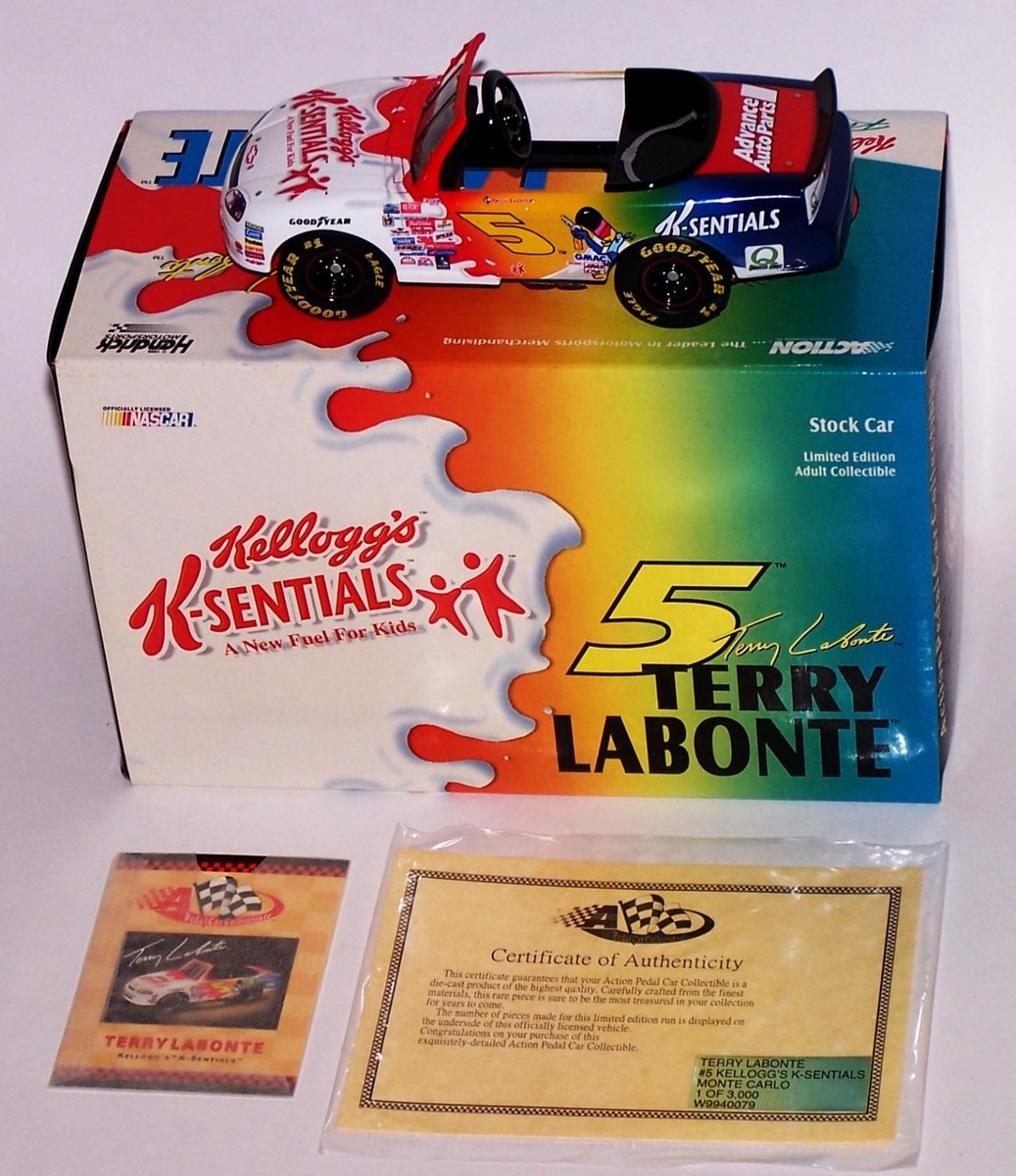 Terry Labonte 1999 #5 Kellogg's K Sentials 1/43 Pedal Stock Car