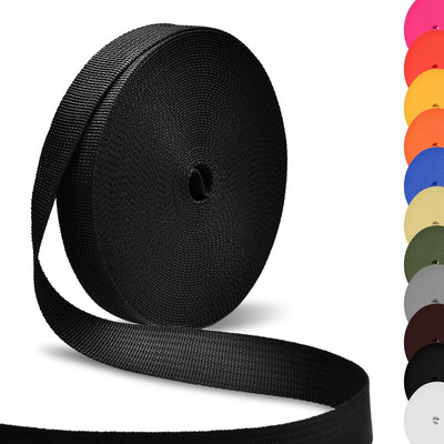 Coobigo Polypropylene Webbing Strap 3/4'' Durable Poly Strapping 12 Yards 3/4 Inc