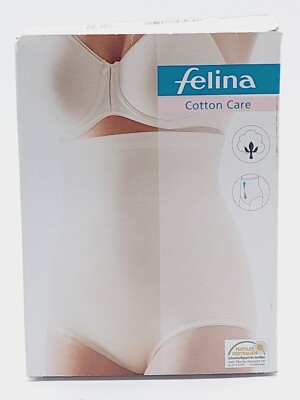 Felina Damen Miederhose  Cotton Care mit Bein Modell 8234 90 2XL NEU Vanille 