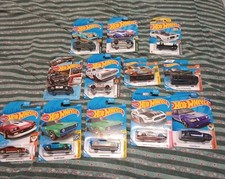 HOT WHEELS LOT OF 12 MUSTANG CAMARO CORVETTE MUSCLE CAR HOTWHEELS