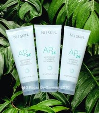 3x Nu Skin NuSkin AP24 Whitening Fluoride Toothpaste Authentic 07/2026