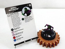 HEROCLIX Fantastic Four Set Common 007 SKRULL INFILTRATOR w/Card