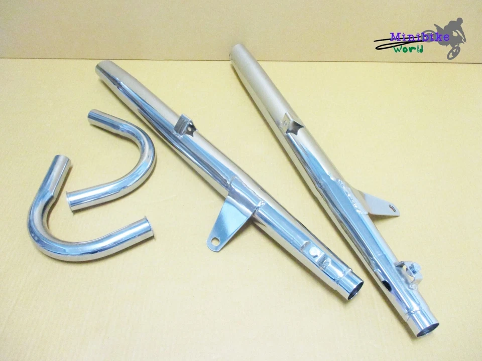 Fit SUZUKI K125  EXHAUST MUFFLER + HEADER PIPE SET   [mi3149] - Image 2 of 4