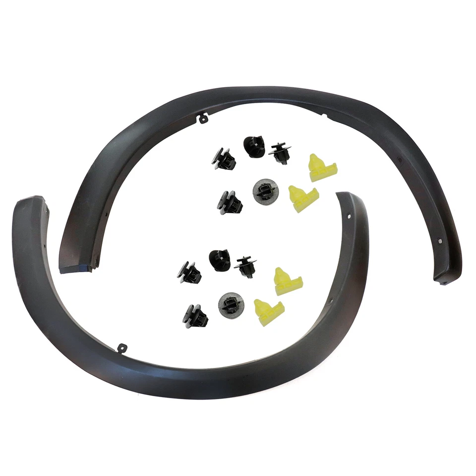 Juego de 2 llamaradas de guardabarros delantero para conductor y pasajero Infiniti QX80 2014-2023 par Foto 3 de 4