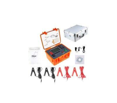 Digital Equipotential Resistance Meter Ohm Meter DC Voltage Range 0.0V～1000V DC