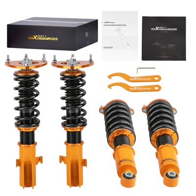 24 Dämpfungsstufen Gewindefahrwerk for Subaru Liberty BL9 BP9 LE BL5 Sedan Wag
