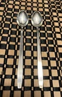 2 Towle Sterling Silver Spoons Demitasse / Approx 5 1/2” Long/1.130z Minimalist