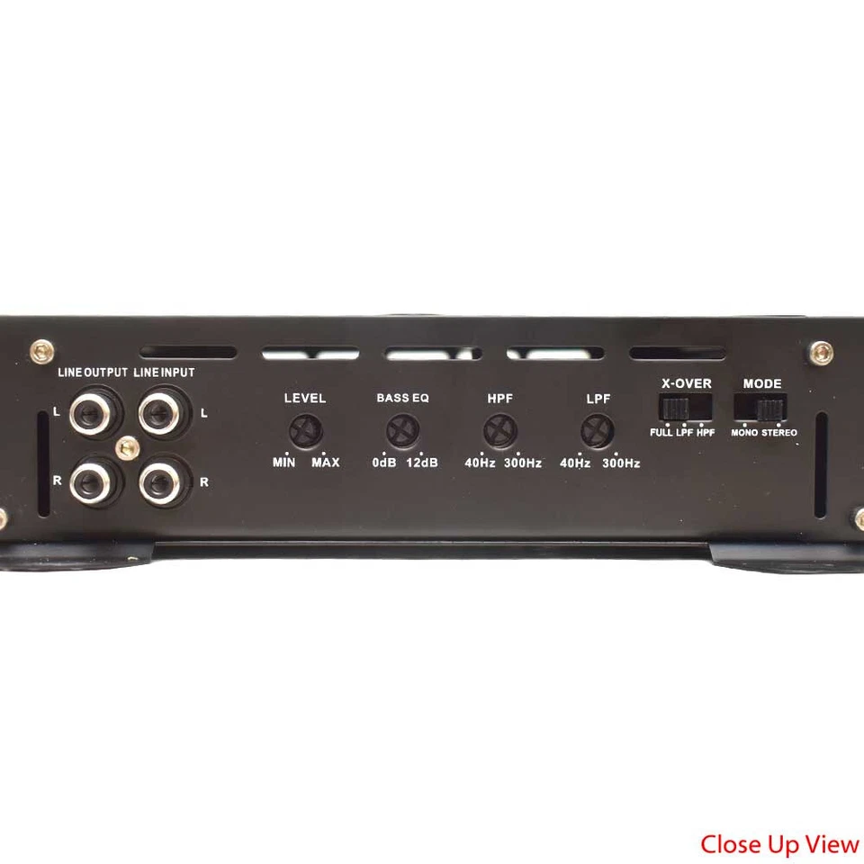 Amplificador de audio Jensen Boat POWER4002 | Premier 2 canales 200 vatios Foto 4 de 4