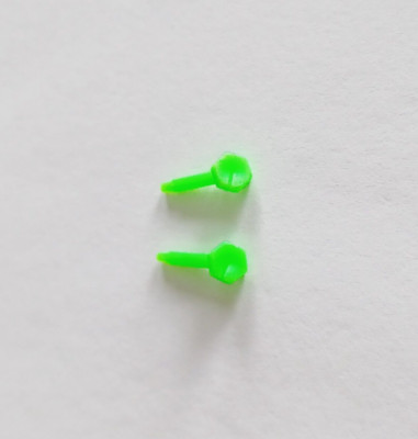 Monster High Amped Up Frankie Stein Rockstar green Bolt Stud Earrings