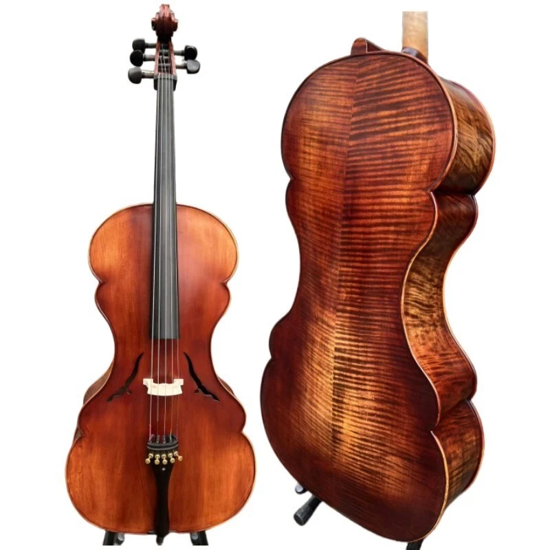 Baroque style SONG Brand master 5string cello 4 4 big sound deep