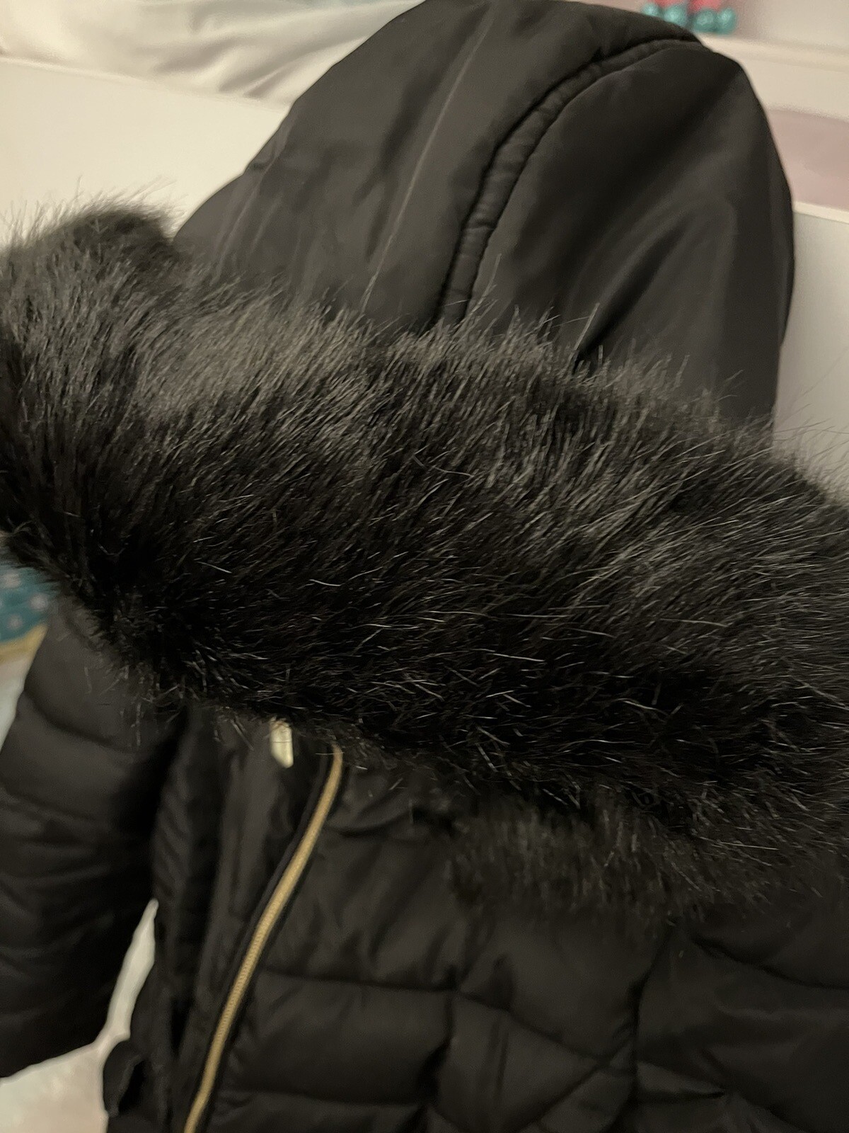 Black Dorothy Perkins Maternity Padded Long Coat Size 12 Excellent Condition eBay