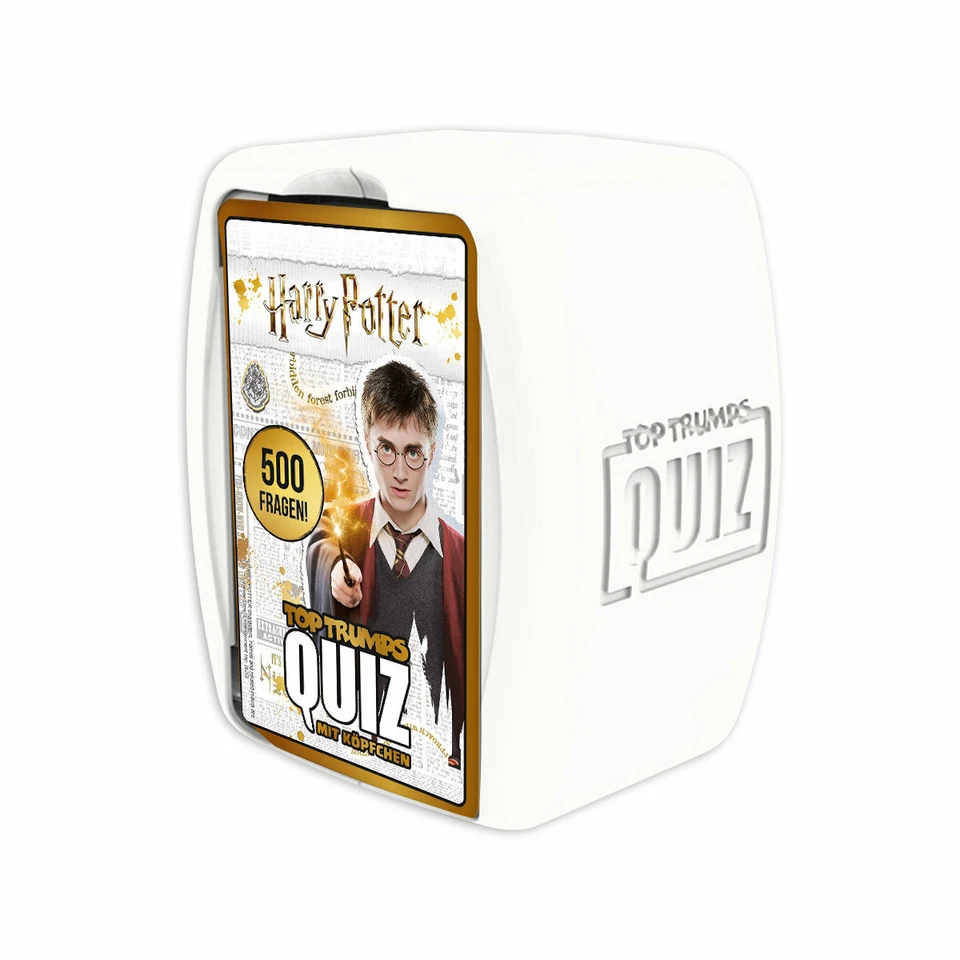 Top Trumps Quiz Harry Potter Ratespiel Wissensspiel Spiel Gesellschaftsspiel