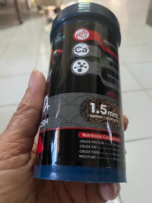 Jual KENTA Goldfish Food 150 gr Gas Release Sinking 1.5 mm Untuk Swim Bladder | Indonesia