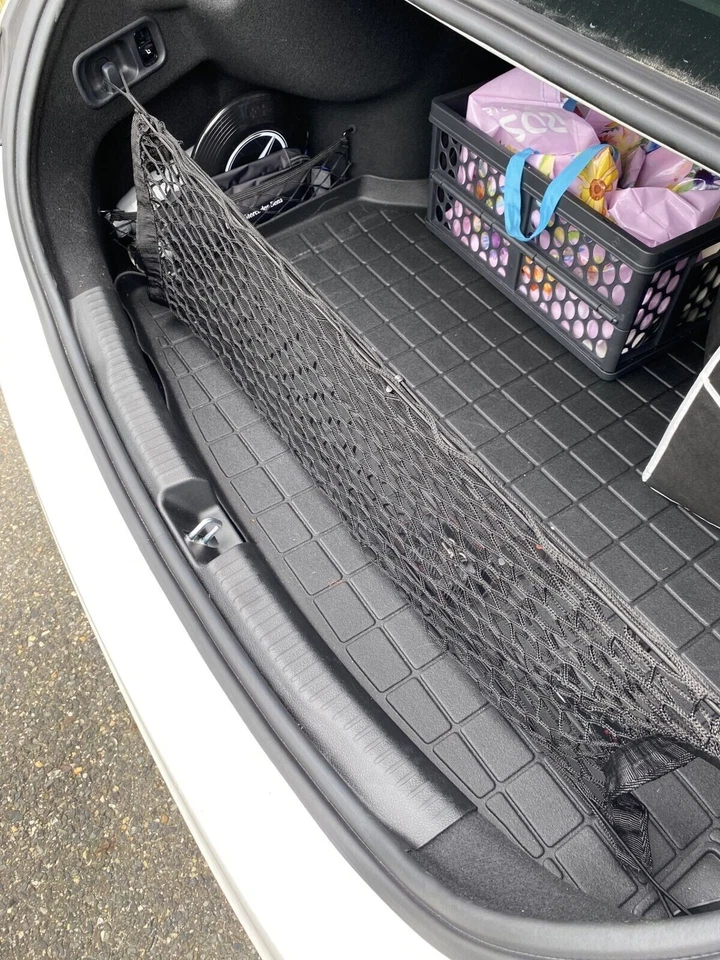 Red de carga de malla estilo sobre maletero trasero para MERCEDES-BENZ CLASE C 2008-2024 nueva Foto 3 de 4