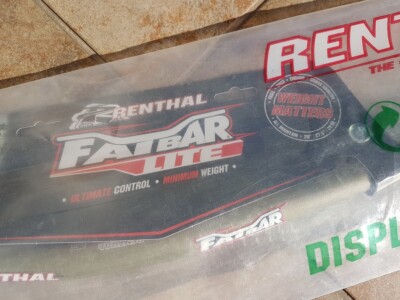 New RENTHAL FatBar LITE AluGold handlebar, 31.8mm, 760mm, 10mm rise, NEW !