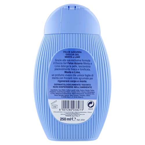 Felce Azzurra Doccia Gel Menta Erfrischendes Minz Limetten Duschgel 250ml - Bild 2 von 2