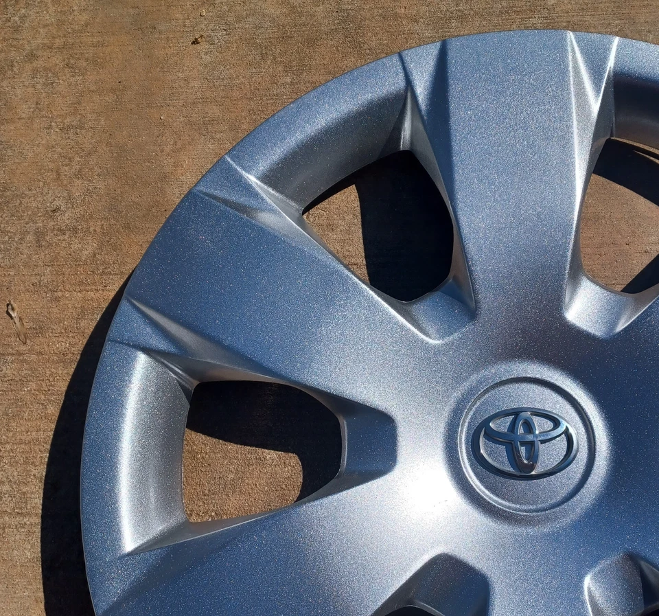 Tapacubos OEM Toyota Camry 2007-2011 se adapta a rueda de 16" 42602 06020, 61137 repintado Foto 2 de 4