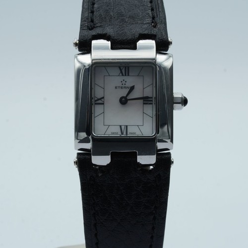 Eterna Orologio Donna Minx Acciaio Quarzo 25MM Con Bracciale Ottimo Stato Mocio