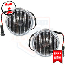 Front Fog Light Set of 2 Halogen Left & Right Side for 1993-1997 Ford Ranger