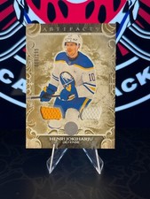 2024-25 Upper Deck Artifacts Material Gold Parallel Henri Jokiharju /299 #60