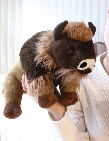 Teddy Bear Small Buffalo Soft Toy Bull Fighting Buffalo Cow 14