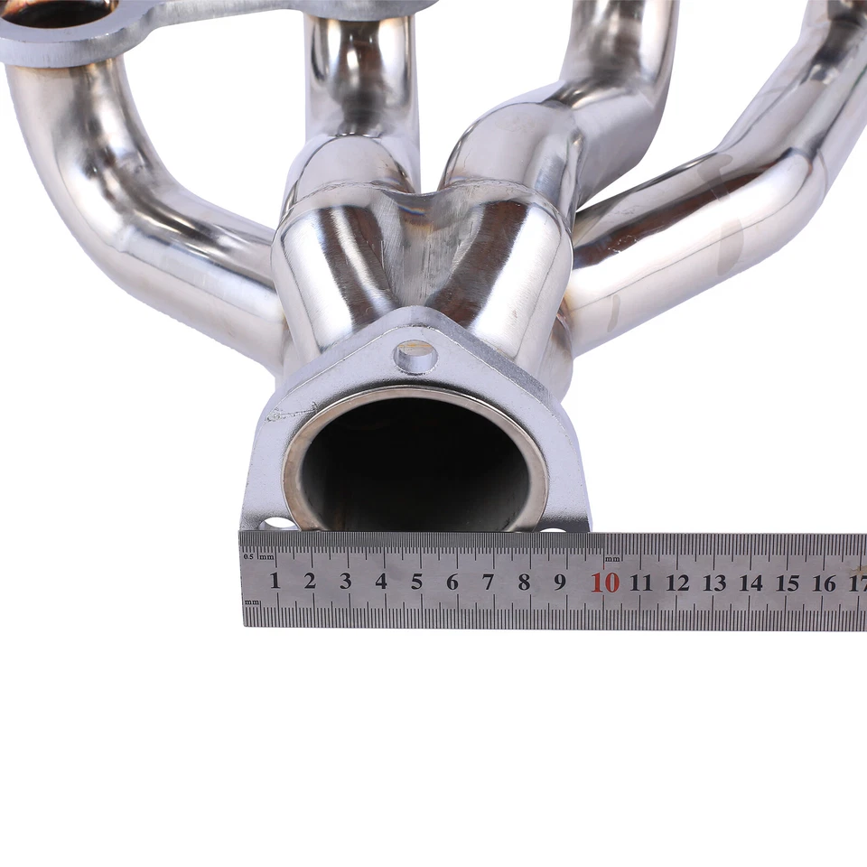 Cabezales de acero inoxidable para Chevrolet S10 Blazer LS1 1982-2004 cambio de motor Sonoma Foto 4 de 4