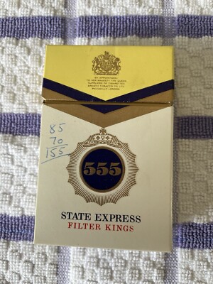 Collectible Empty 555 State Express Filter Kings Packet