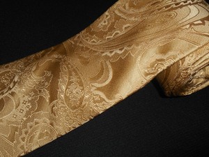 Sean-John-Corbata-Corbata-De-Lujo-Tejido-Paisley-oro-solido-Jacquard-100-Seda-para-Hombres-Nuevo