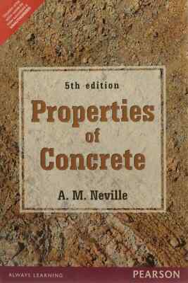 New:Properties Of Concrete by NEVILE 5th INTL ED 'Ship from USA'