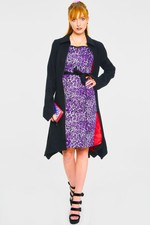 Jawbreaker Bite Me Bat Hem Coat S M L Xl 2xl Black Rock Dark Pinup