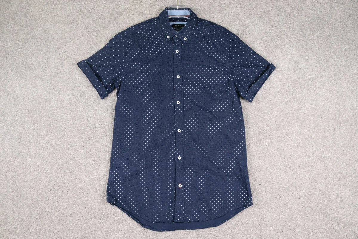zara button up short sleeve